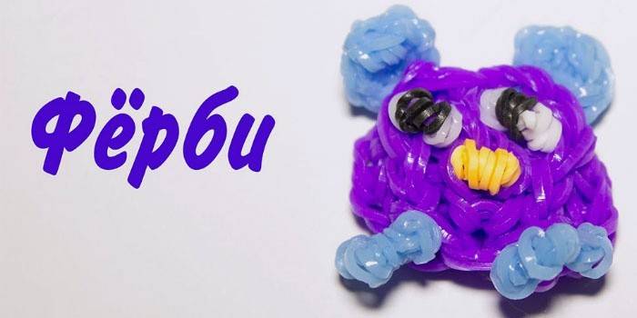 Фурби играчка направљена од силиконске гуме