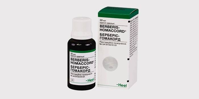 ยาเสพติดสำหรับการรักษาซีสต์รังไข่ - Berberis