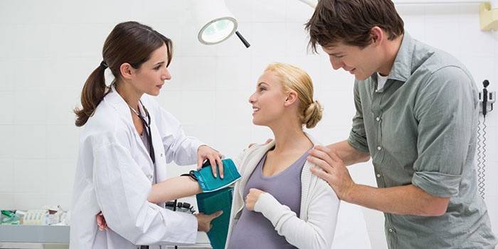 Hypotonie bei schwangeren Frauen