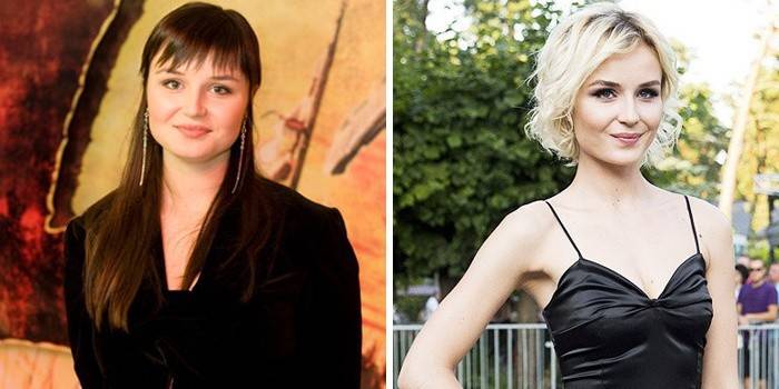Rezultāts zaudēt svaru Polina Gagarina