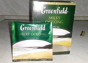 Milk Oolong in bustine di Greenfil
