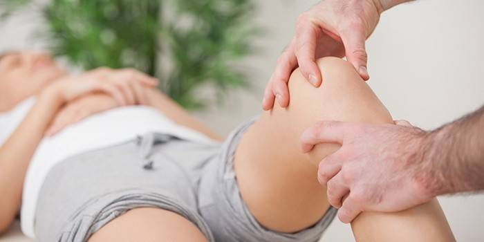 Masaje de rodilla