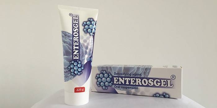 Enterosgel - sorbentas virškinimo trakto gripui gydyti