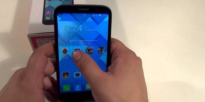 Alcatel едно докосване