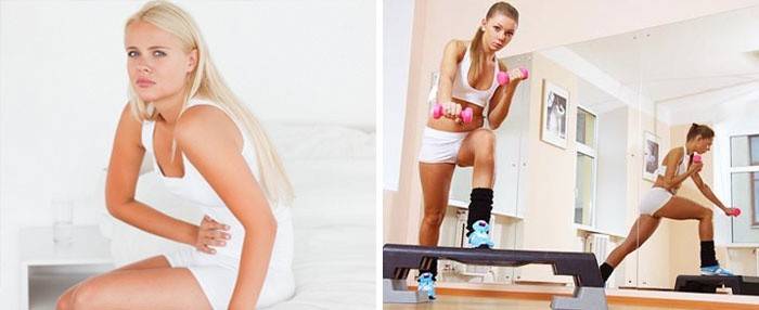 Comment réduire la douleur pendant les exercices de menstruation