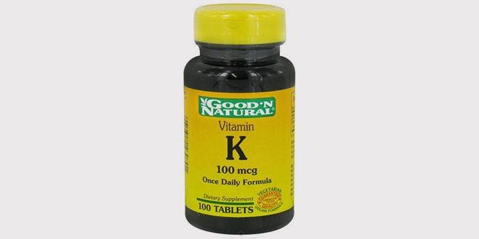 Vitamin-K-Tabletten