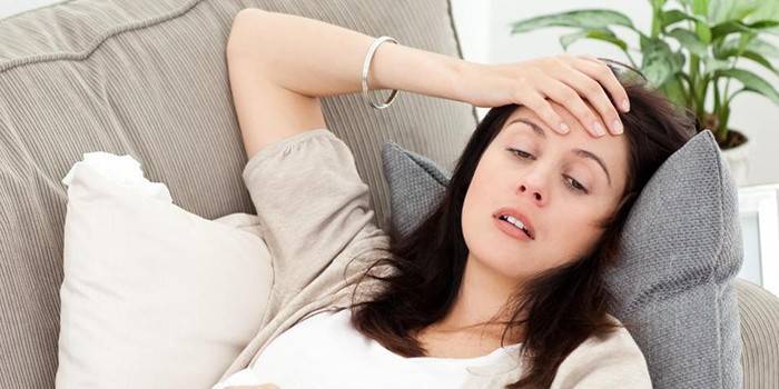 PMS en una dona