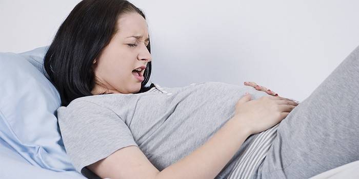 Contraccions falses en una dona