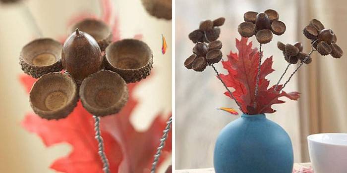 DIY tammenterho kukkia