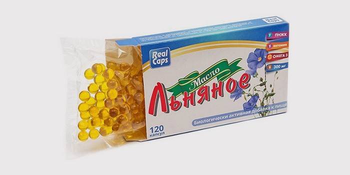 Capsules d'huile de lin pour perdre du poids