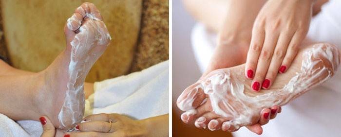 Masque pour restaurer la douceur des pieds