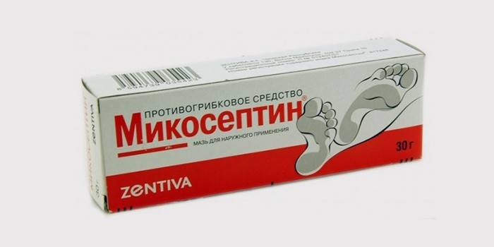Mycoseptine pour le traitement du pityriasis versicolor