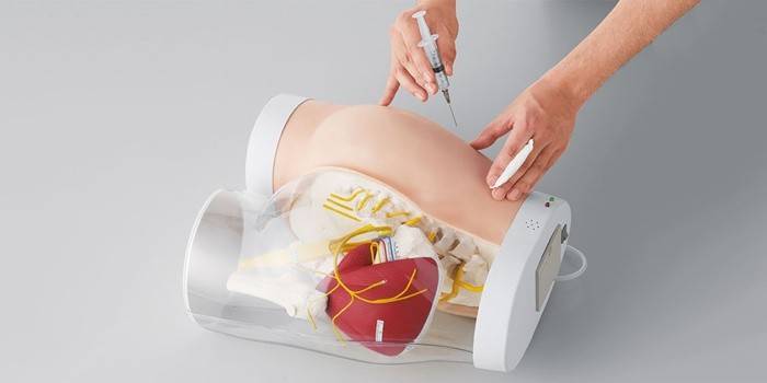 Intramuscular injection workout
