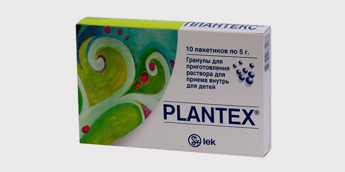 Пелети за разтвор на Plantex за подуване на корема