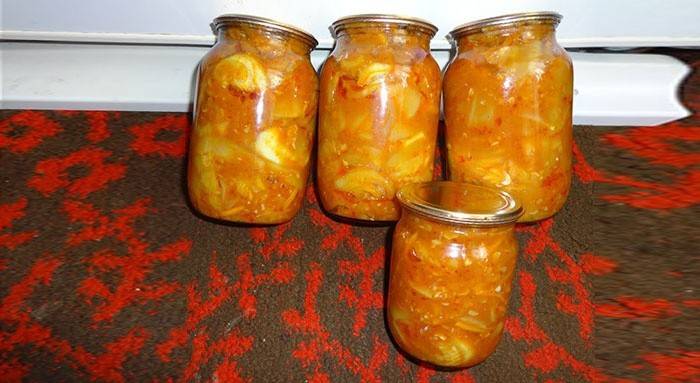 Insalata di zucchine Lingua della suocera