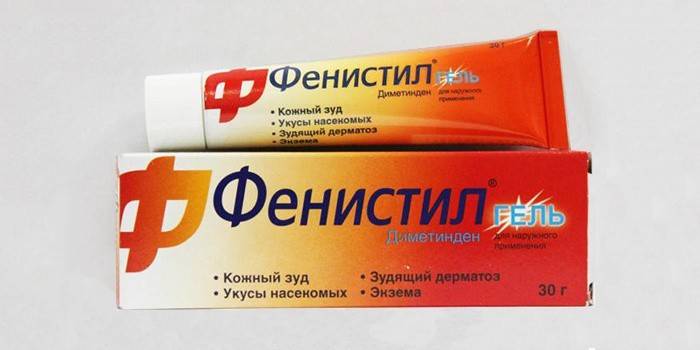 Фенистил за лечење козице код деце