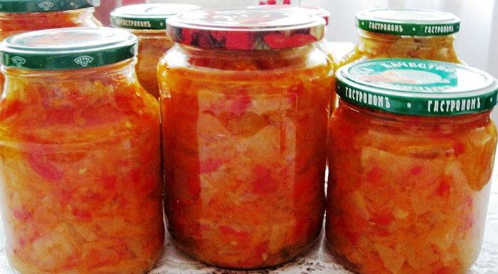 Caviale di zucca brasato in una pentola a cottura lenta