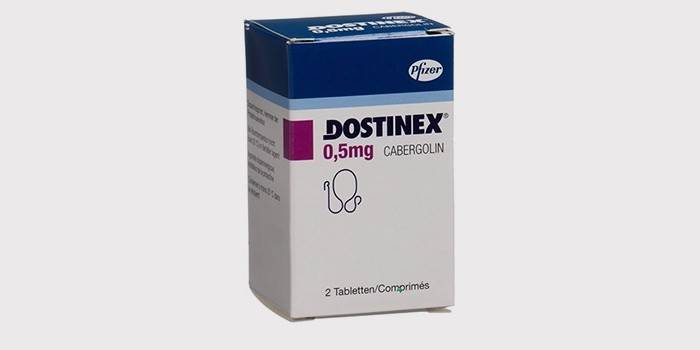Лекарството за спиране на лактацията - Dostinex