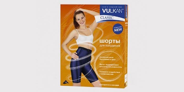 Lieknėjimo šortai vulkanas