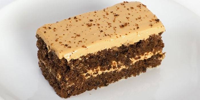 Svampkrem med kondensert melk