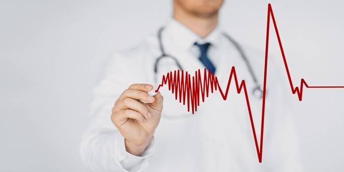 Curva del battito cardiaco umano