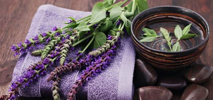 Útil caldo de salvia para dientes