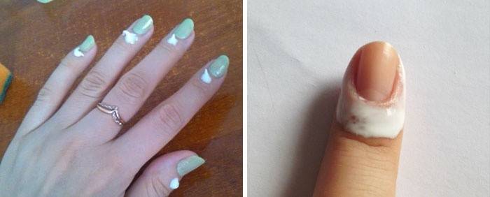 Crema per proteggere la pelle durante la manicure