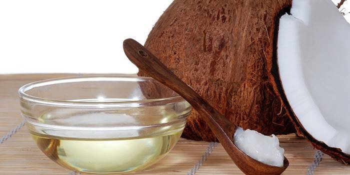 Miscela di olio di cocco