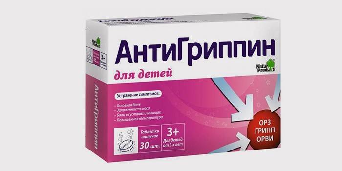 Antigrippin para niños