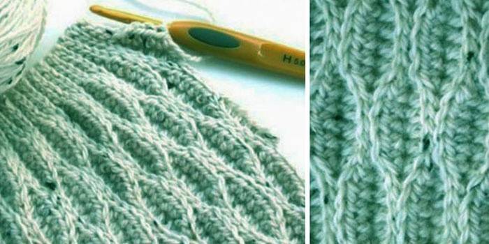 Crochet en relief