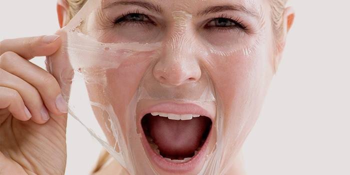 Maschera all'uovo di quaglia