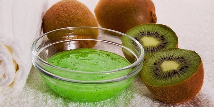 Masque apaisant aux graines de kiwi et de pavot