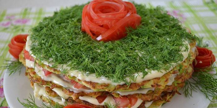 Zucchinikuchen machen
