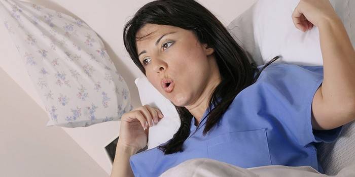 Les contraccions en una dona