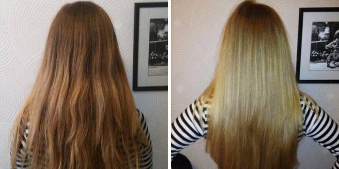 Effetto laminazione della gelatina