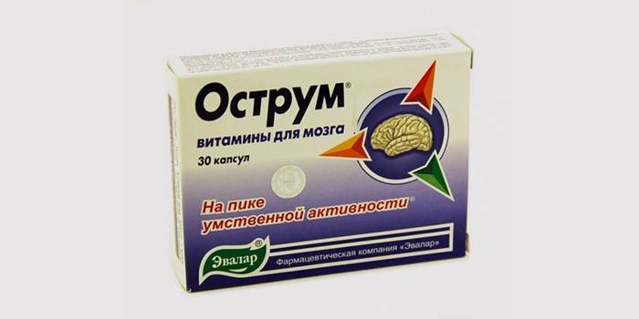 Hafıza ve beyin için ostrum ilacı