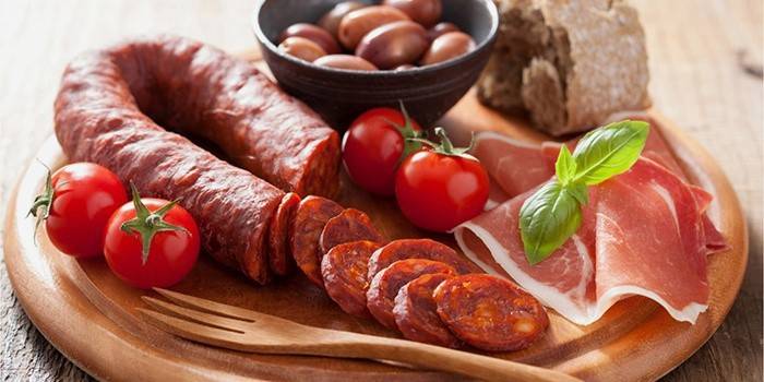 Draudžiami maisto produktai su dietine lentele Nr. 1