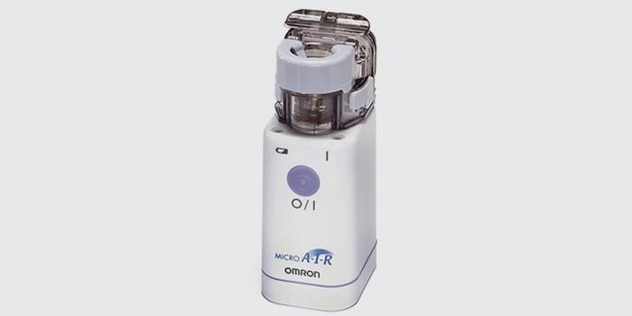 Inhalador de aerosol para el asma