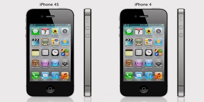 Modely IPhone 4 a 4S