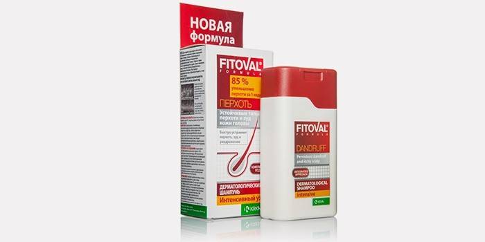 Šampūnas „Fitoval“ skirtas pleiskanų gydymui namuose