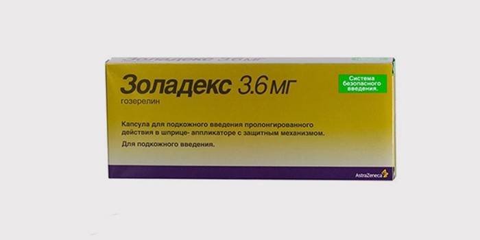 A droga Zoladex para o tratamento de pólipos no útero