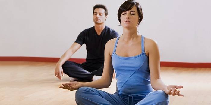 Sessão de meditação