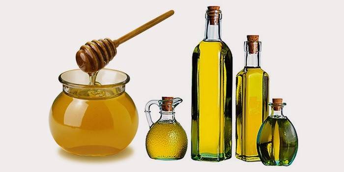 Μέλι και ελαιόλαδο