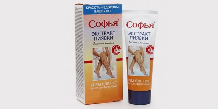 Crema varicoasă cu lipitori