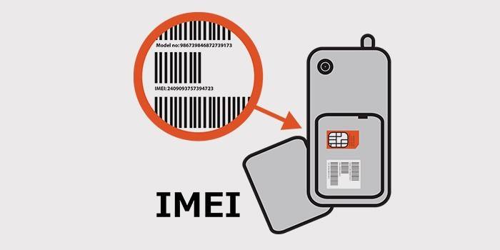 היכן מספר ה- IMEI