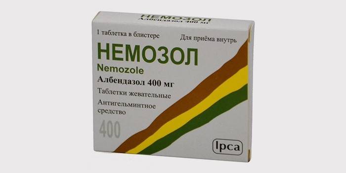 La droga Nemozol dai vermi