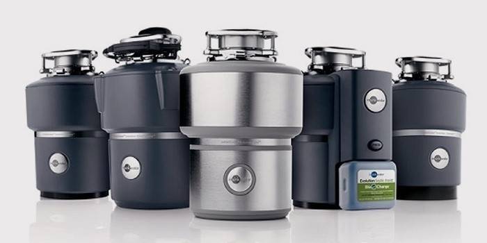 Dissipadores de resíduos alimentares