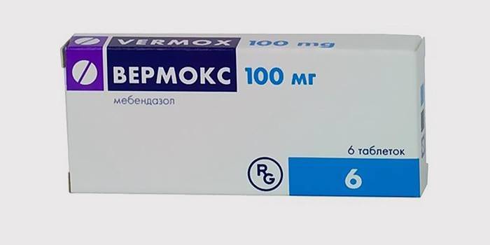 Vermox - uma droga para vermes com um amplo espectro de ação