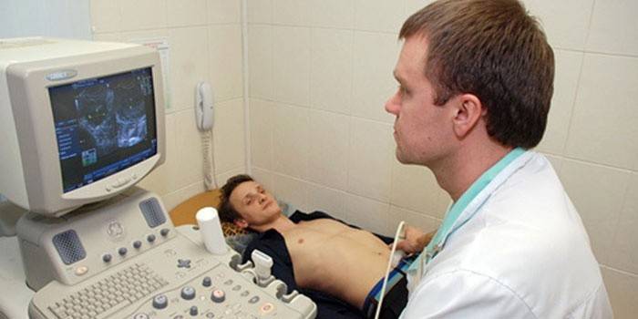 Абдоминални преглед мокраћне бешике