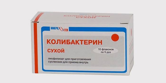 Colibacterină pentru colita intestinală